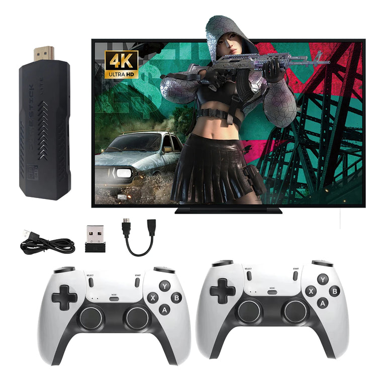 UTBOX X2 Pro Retro Game Stick Console, 128GB, 4K HDMI